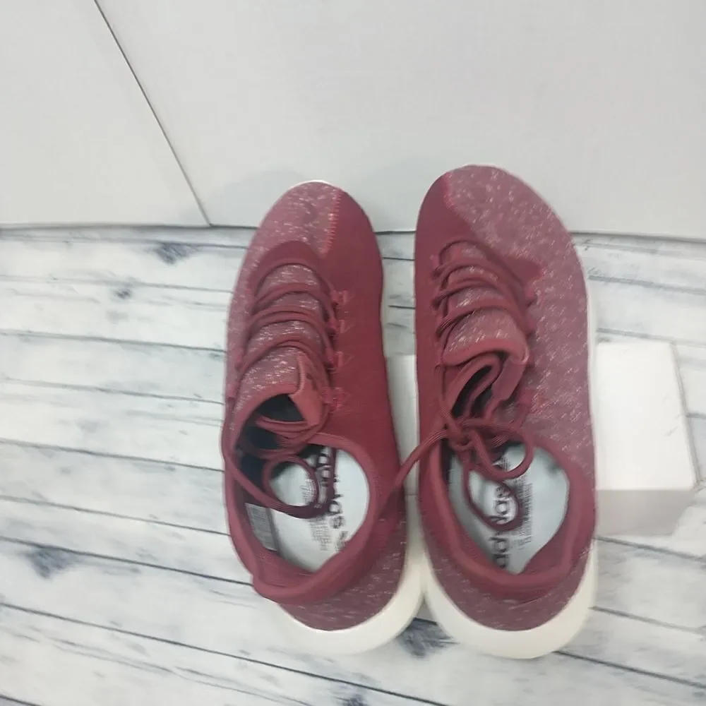 Adidas BY3571 Tubular Shadow Men's SZ 14 Burgundy Athletic Sport Sneakers .